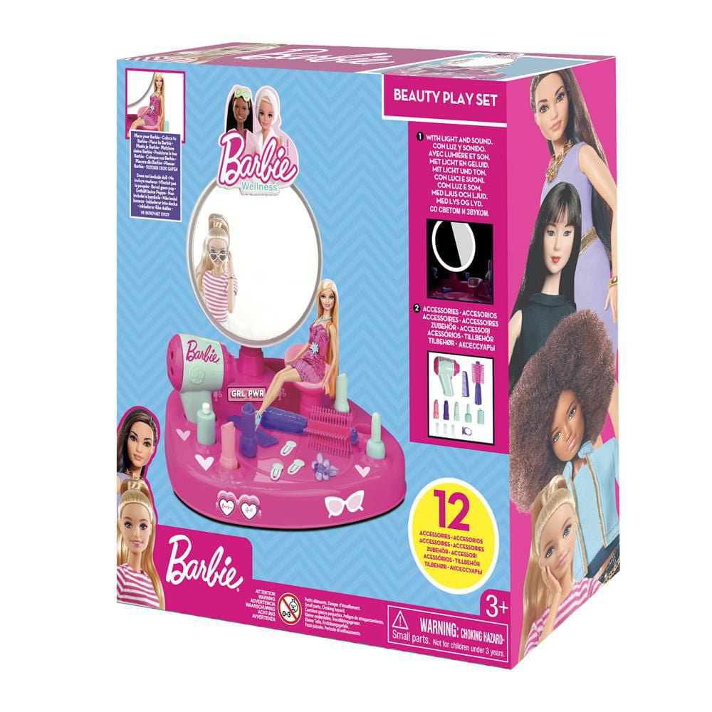 Barbie Beauty Play Set with 12 Accessories by Toy Shock