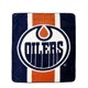 LNH Couverture de luxe en velours Oilers d'Edmonton – image 1 sur 1