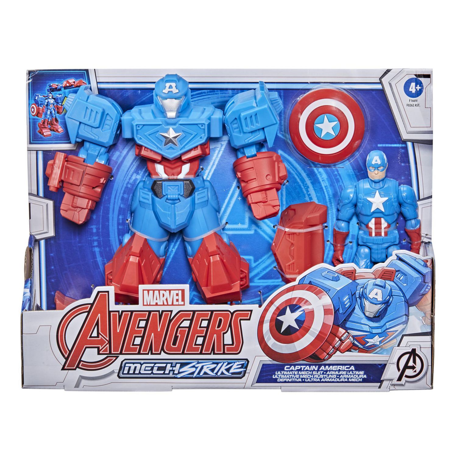 Hasbro Marvel Avengers Mech Strike 8-inch Super Hero Action Figure