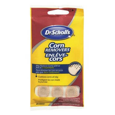 Dr. Scholl's Corn Removers - Maximum Strength Salicylic Acid (9 Cushions + 9 Discs)