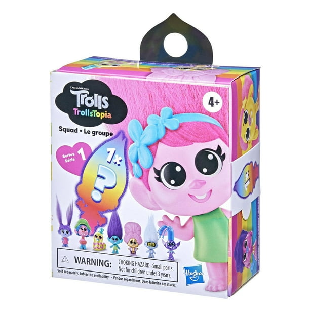 Trolls Trollstopia Surprise Hair Mini-Figures Wave 1 Case