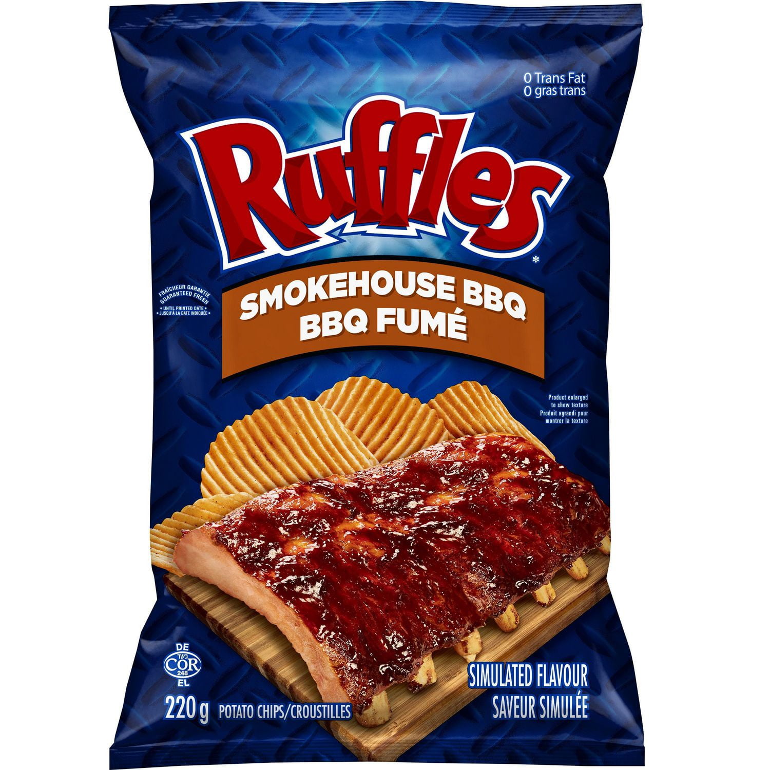 Ruffles Smokehouse BBQ Potato Chips Walmart Canada