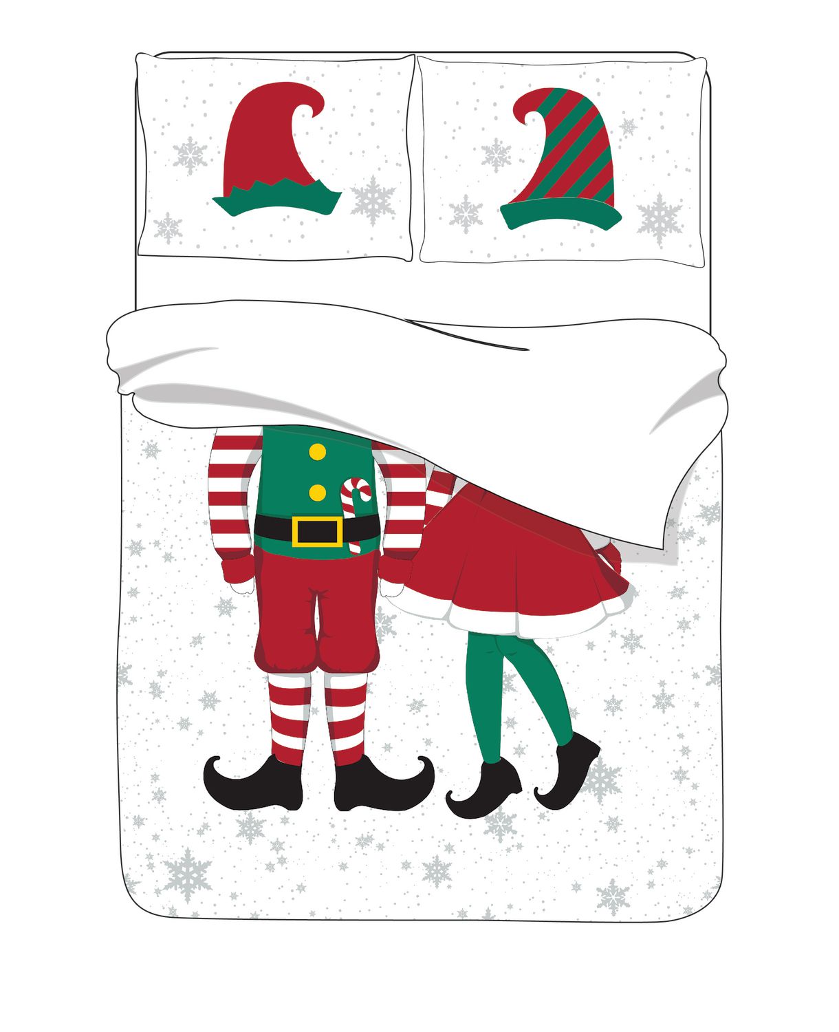 Holiday Time Elf Duvet Cover Set, Holiday Duvet Covers Canada
