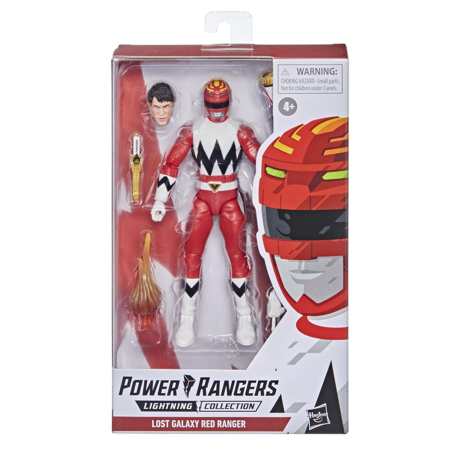 Power Rangers Lightning Collection Lost Galaxy Red Ranger 6 Inch Premium Collectible Action Figure Toy with Accessories