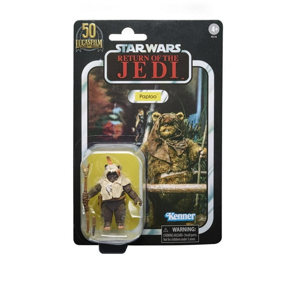 Star Wars The Vintage Collection, figurine Paploo de 9,5 cm, 50 premières années de Lucasfilm, trilogie Star Wars originale, dès 4 ans
