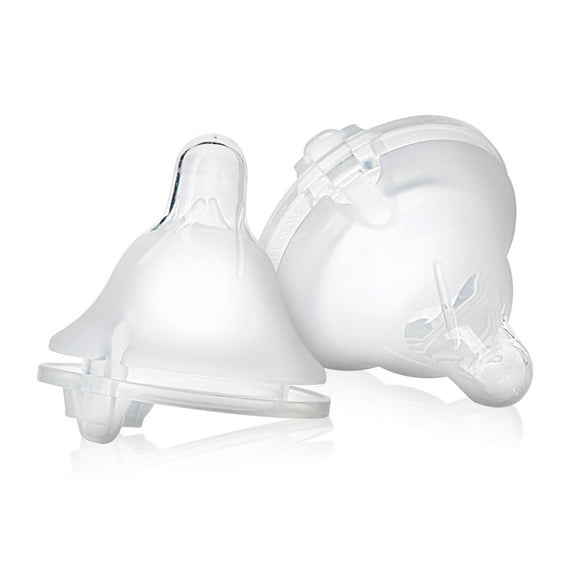 Balance+ Wide Nipples (Med/Fast) 2pk, BAL+ W NIPL (M/F) 2P