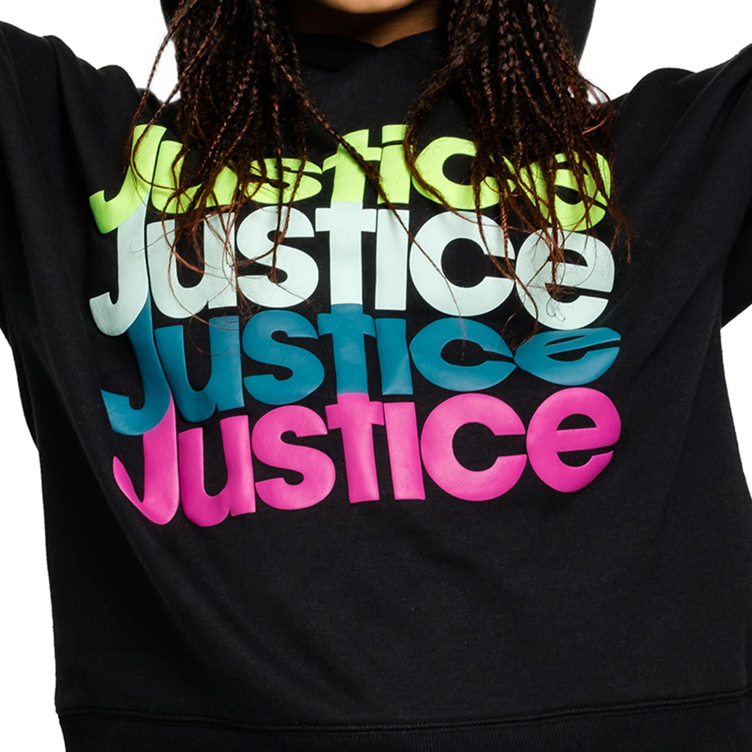 Justice Girls X Four Sweat à capuche à manches longues