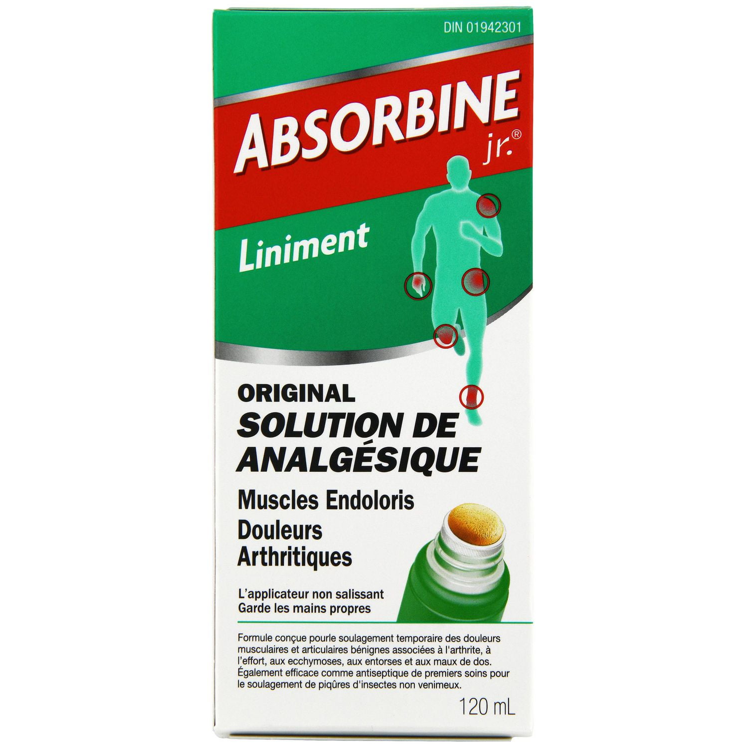 Absorbine Jr. Original Pain Relieving Liquid, Pain Relief from Sore Muscles, Arthritis and Stiffness