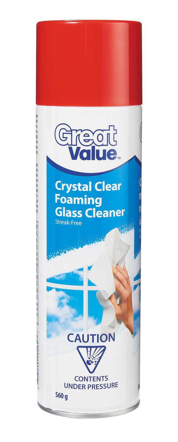 Great Value Crystal Clear Foaming Glass Cleaner Walmart Canada