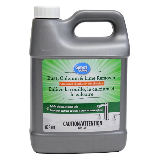 Great Value Rust, Calcium & Lime Remover, 828 mL - Walmart.ca