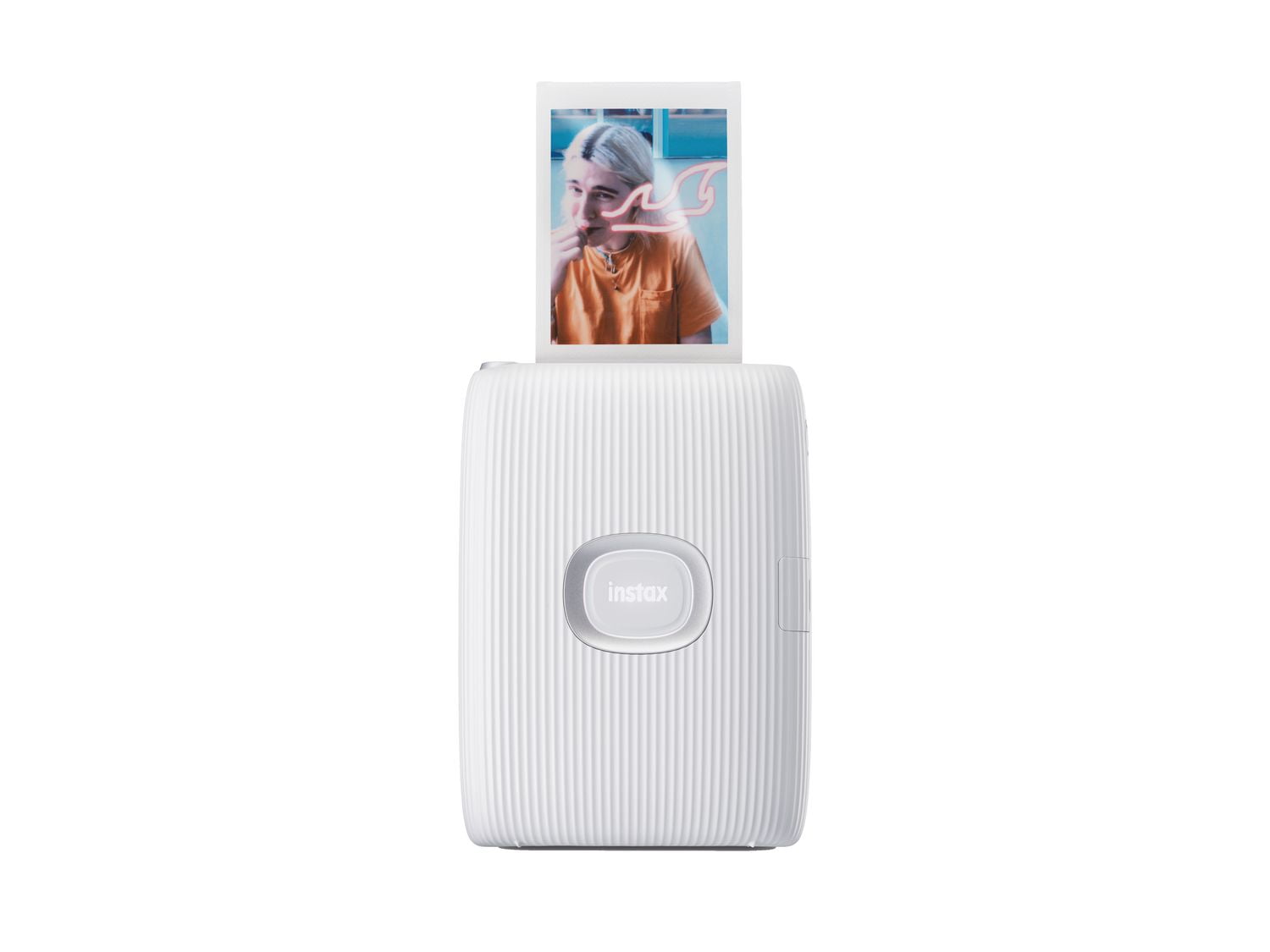 Fujifilm Instax Mini Link 2 Smartphone Printer Clay White