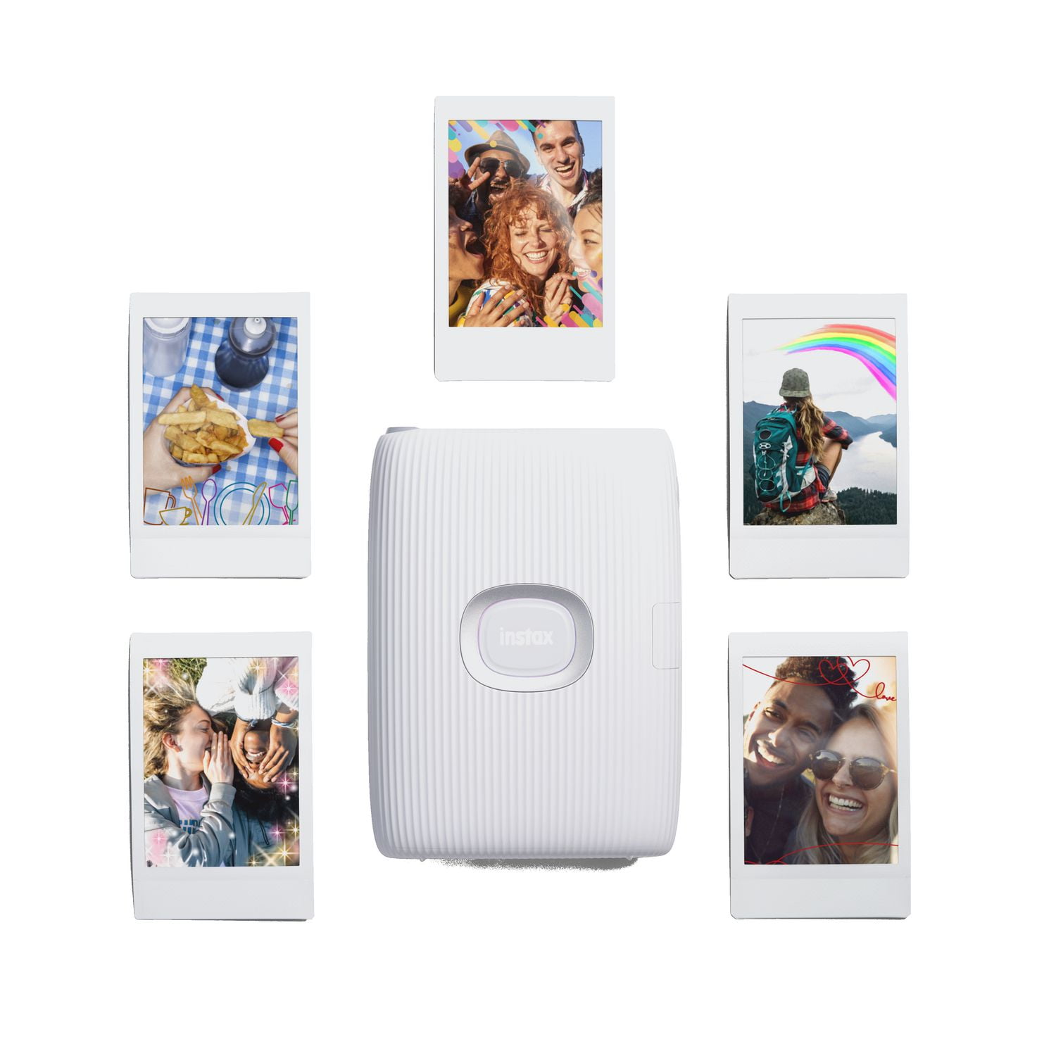 Fujifilm Instax Mini Link 2 Smartphone Printer Clay White