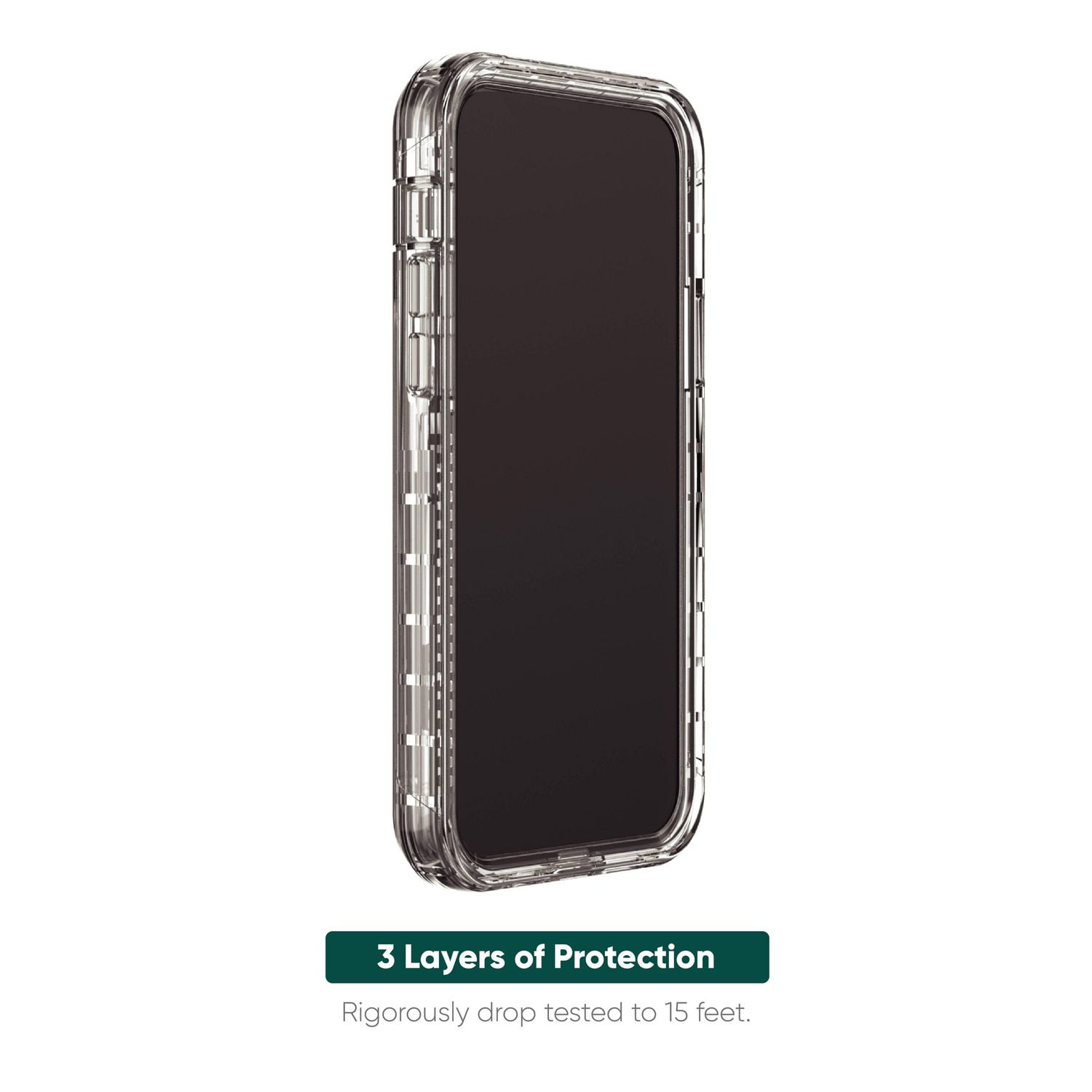 Blackweb Rugged Phone Case for iPhone 13 Clear Walmart.ca