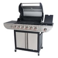 thumbnail image 2 of Backyard Grill 6-Burner Propane Gas Grill with Side Burner, 2 of 9