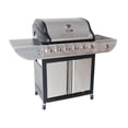 thumbnail image 3 of Backyard Grill 6-Burner Propane Gas Grill with Side Burner, 3 of 9