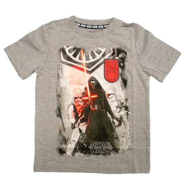 Star Wars T-shirt à manches courtes à encolure ras du cou pour garçons