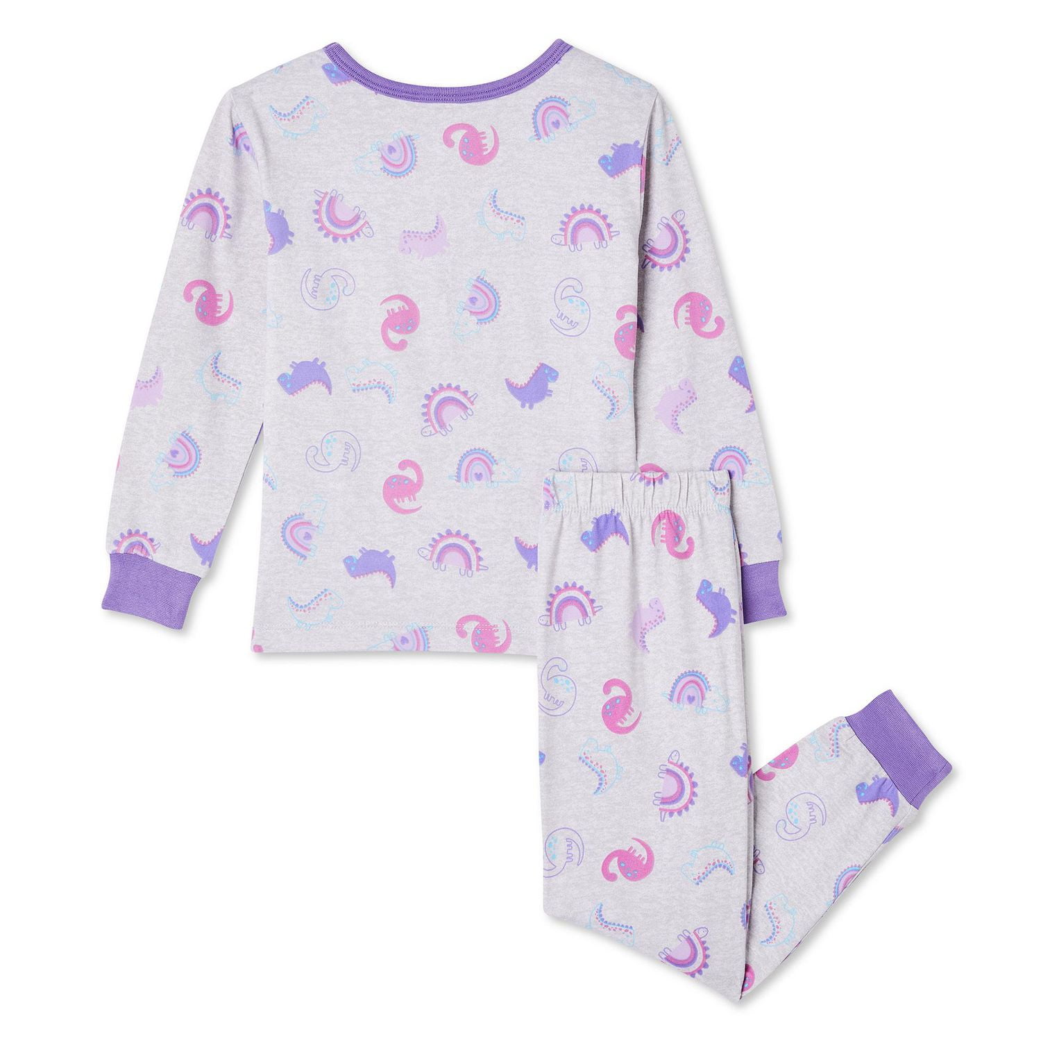 Ensemble 2 pièces avec t-shirt à manches longues et pantalon George pour petites filles