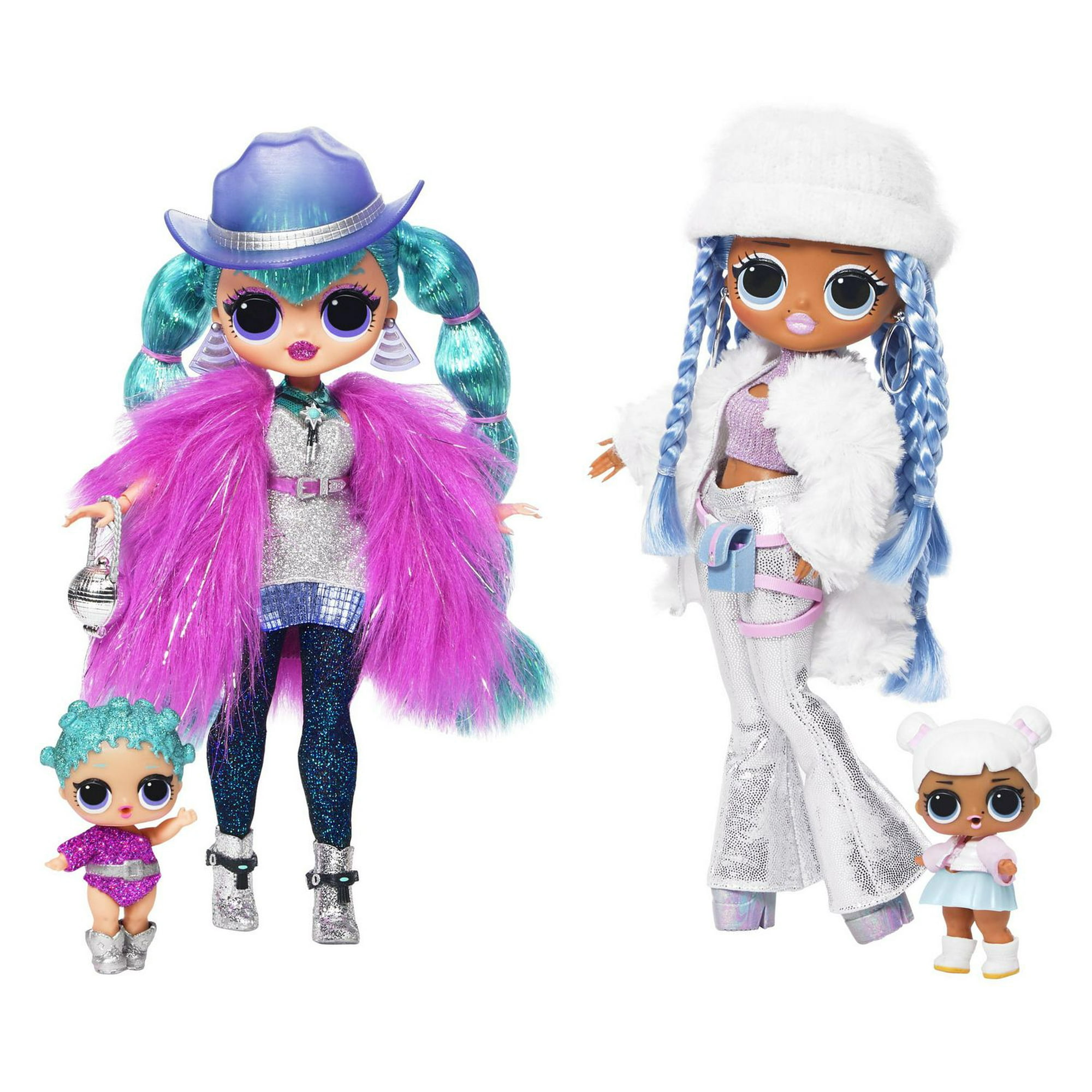 LOL Surprise OMG Winter Disco 2 Pack Exclusive with Cosmic Nova &  Snowlicious