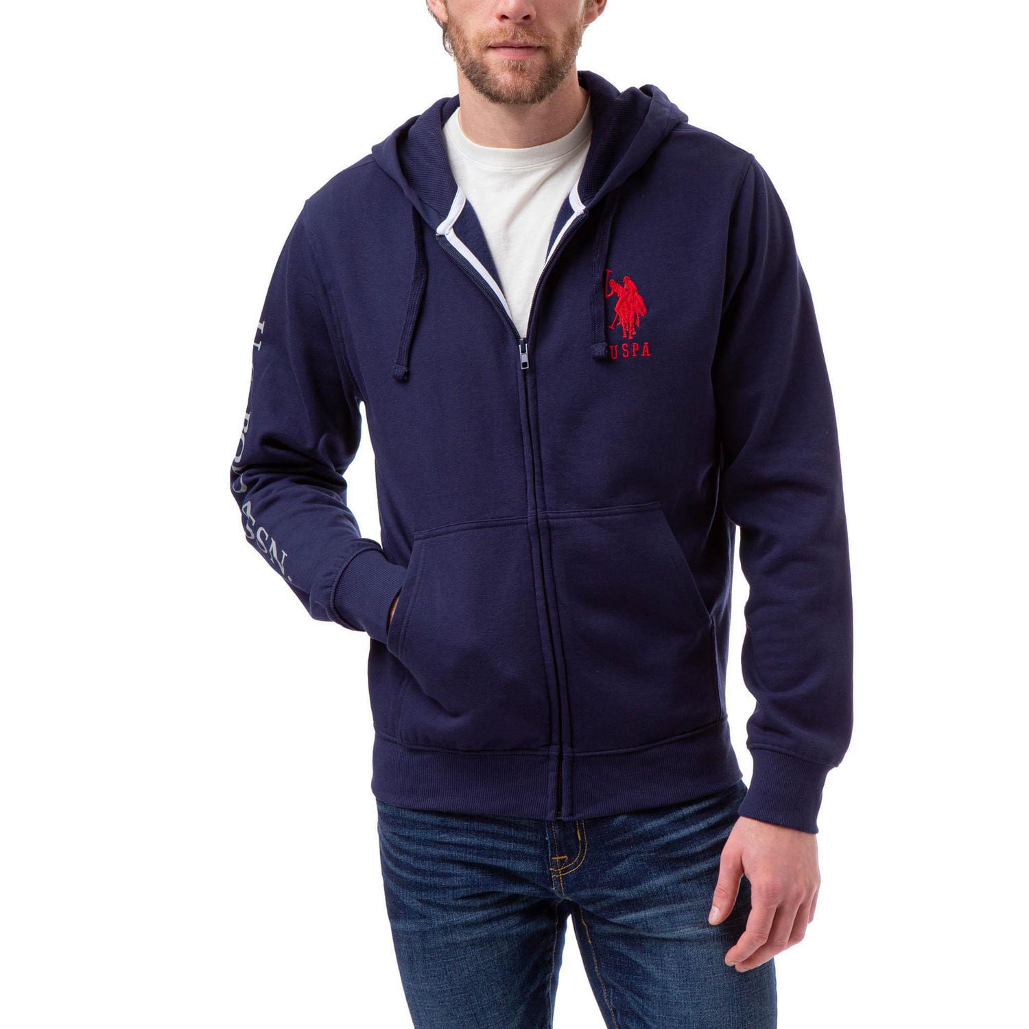 U.S. POLO ASSN Men's Fleece Hoodie
