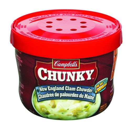Campbell's Chunky Bowl Chaudrée de palourdes du Maine 420 mL Une soupe qui se mange comme un repas.
