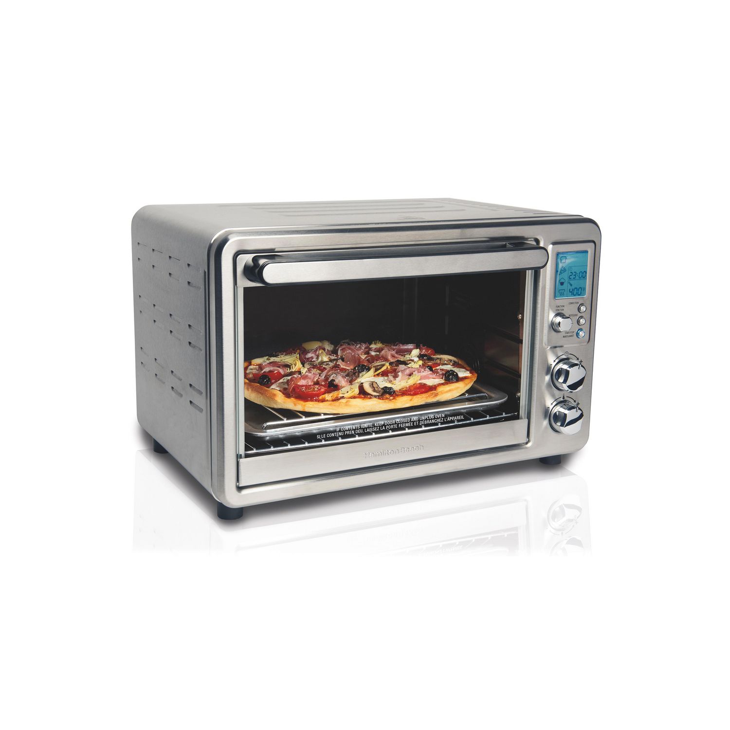 Hamilton Beach 31190C 6 Slice Digital Toaster Oven with Convection