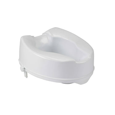 Siège de toilette surélevé verrouillable de Drive Medical