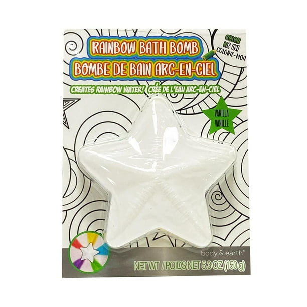 Body & Earth Star Rainbow Bath Bomb Walmart.ca