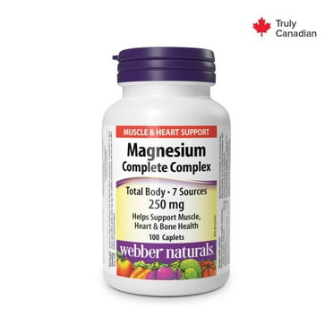 Webber Naturals Magnesium Complete Complex 250 Mg