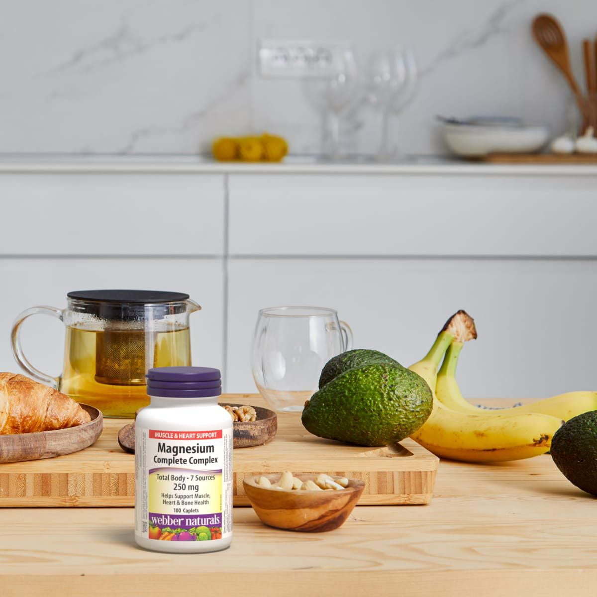 Webber Naturals Magnesium Complete Complex 250 mg, 100 Caplets