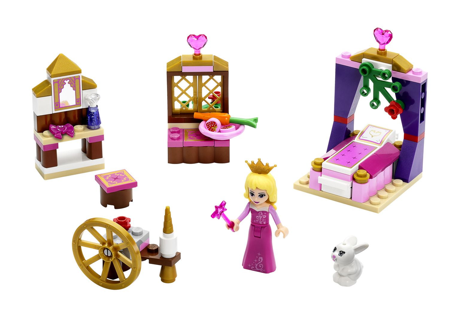 LEGO LEGO Brand Disney Princess Sleeping Beauty s Royal Bedroom 41060 Walmart