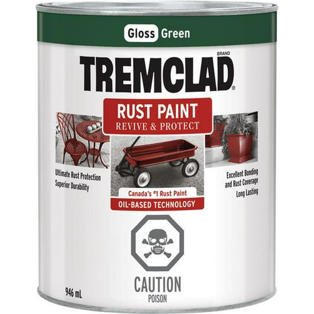 Peinture antirouille Tremclad - Vert 946 ml