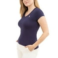 thumbnail image 2 of U.S. Polo Assn Women's V-Neck Tee, 2 of 3