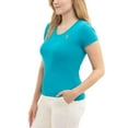 thumbnail image 2 of U.S. Polo Assn Women's V-Neck Tee, 2 of 3