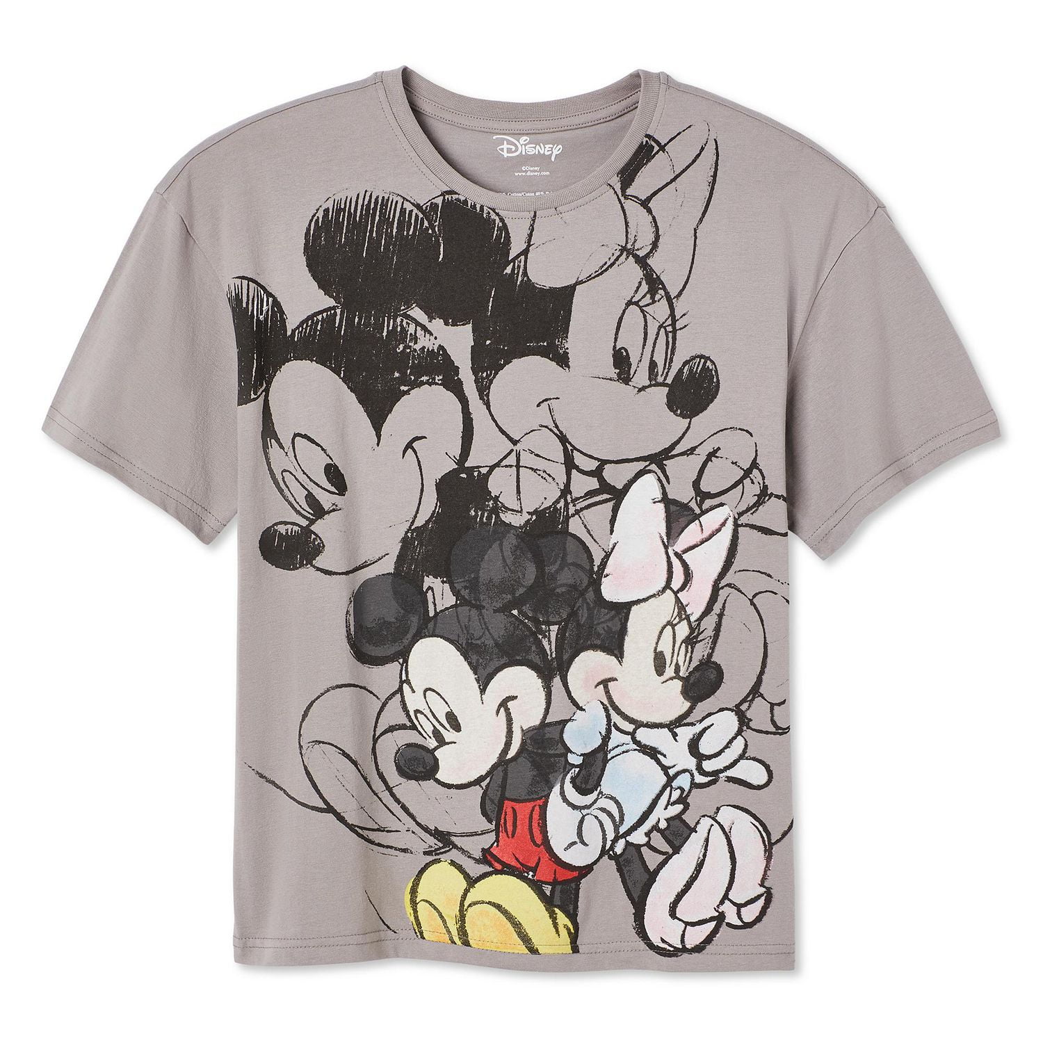 T-shirt Mickey et Minnie Mouse Disney pour femmes