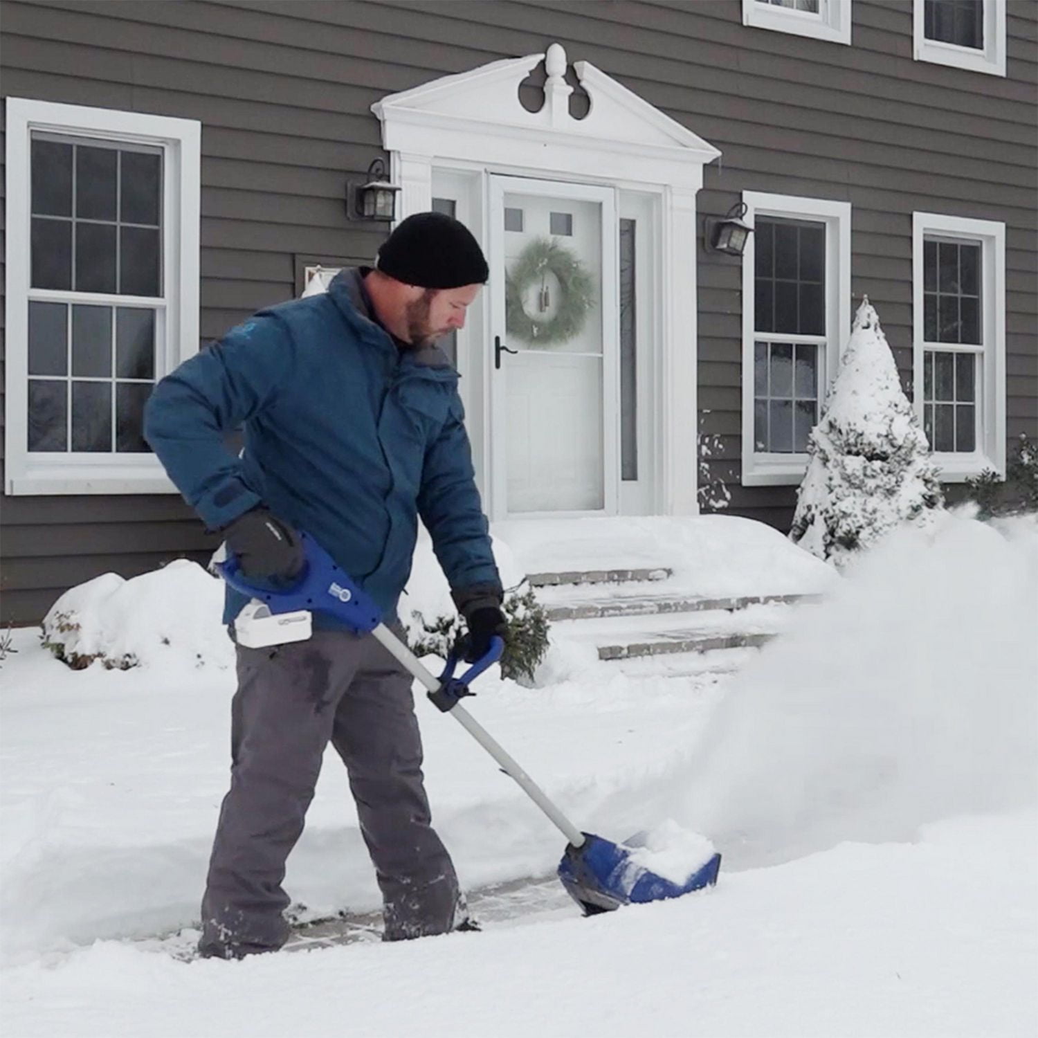 Snow joe battery snow outlet shovel