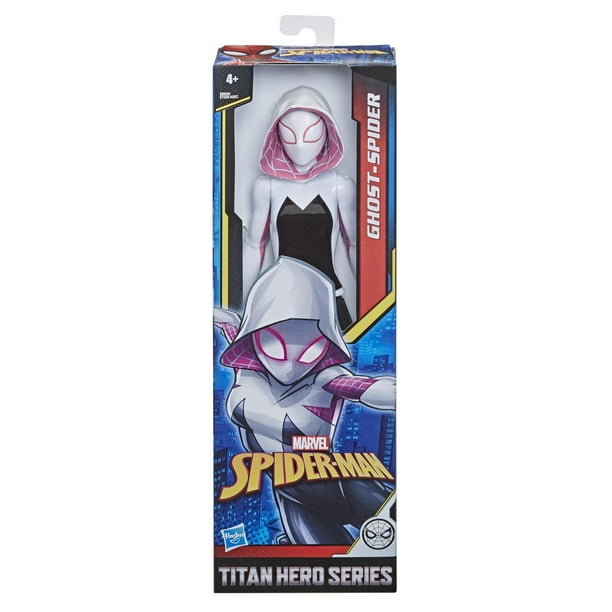  Spider-Man Marvel Titan Hero Series Ghost-Spider 12-Inch-Scale  Super Hero Action Figure Toy Great Kids for Ages 4 and Up : Toys & Games
