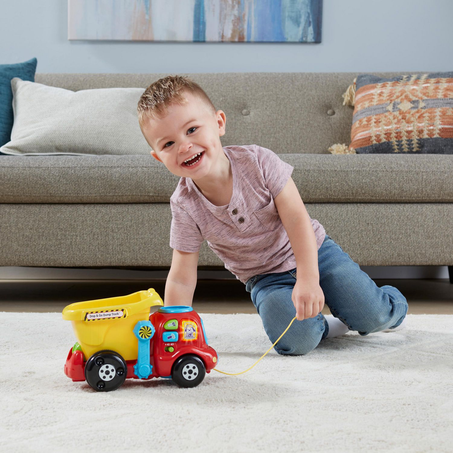 vtech drop and go dump truck walmart