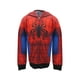 Haut à capuchon déguisement Spiderman pour garçons – image 1 sur 2