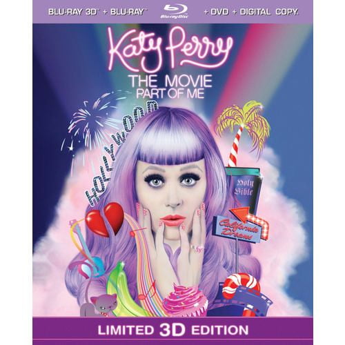 Katy Perry: The Movie - Part Of Me 3D (Blu-ray 3D + Blu-ray + DVD + Digital Copy)