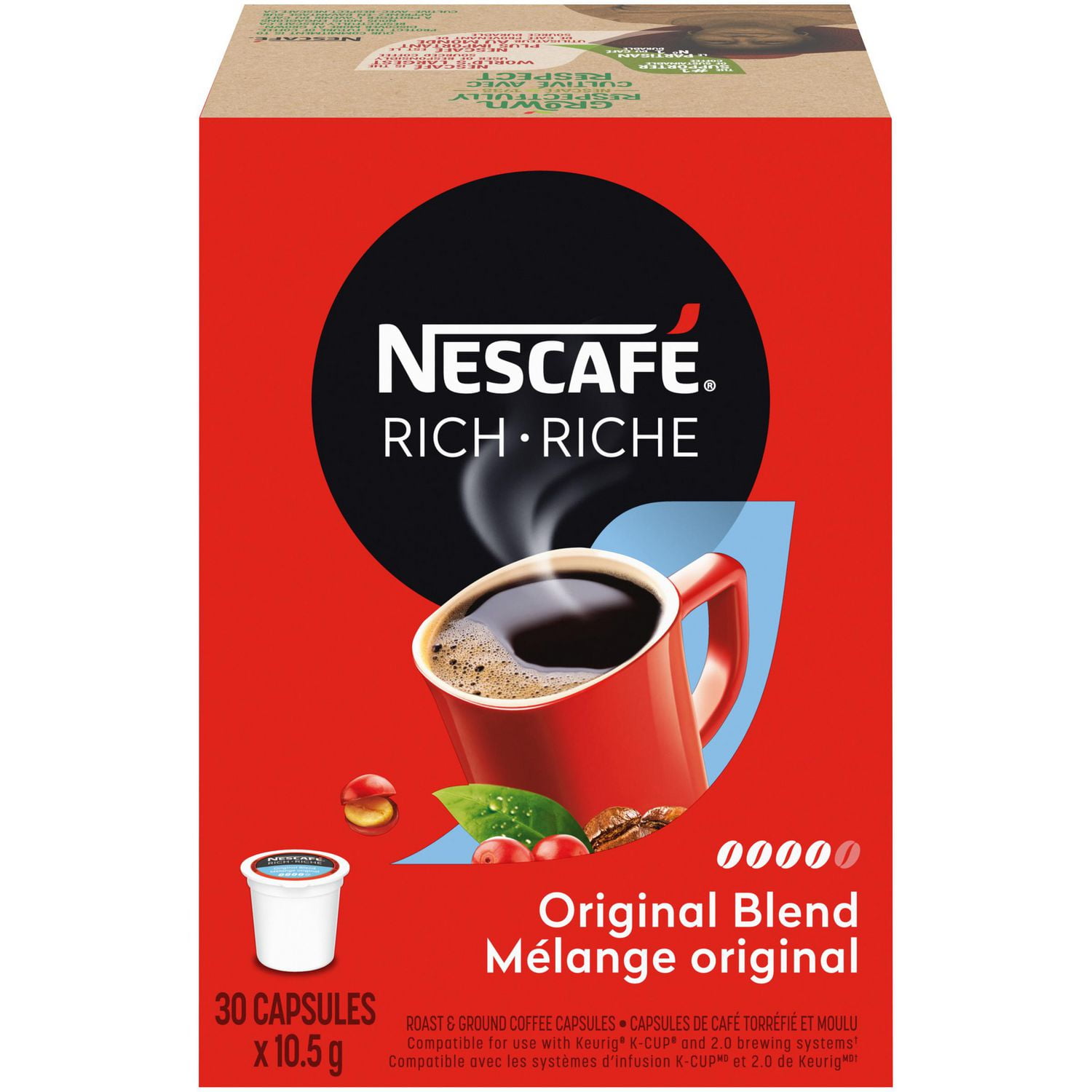 NESCAFÉ® Rich Original Coffee Capsules Walmart Canada