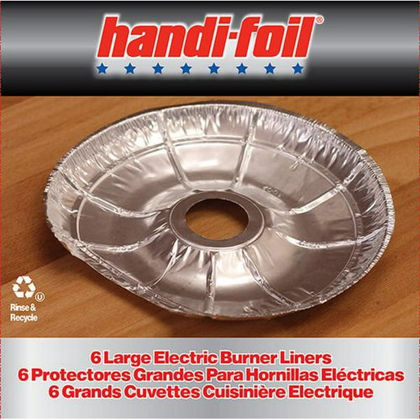 Handifoil 6 Large Electric Burner Liners Walmart.ca