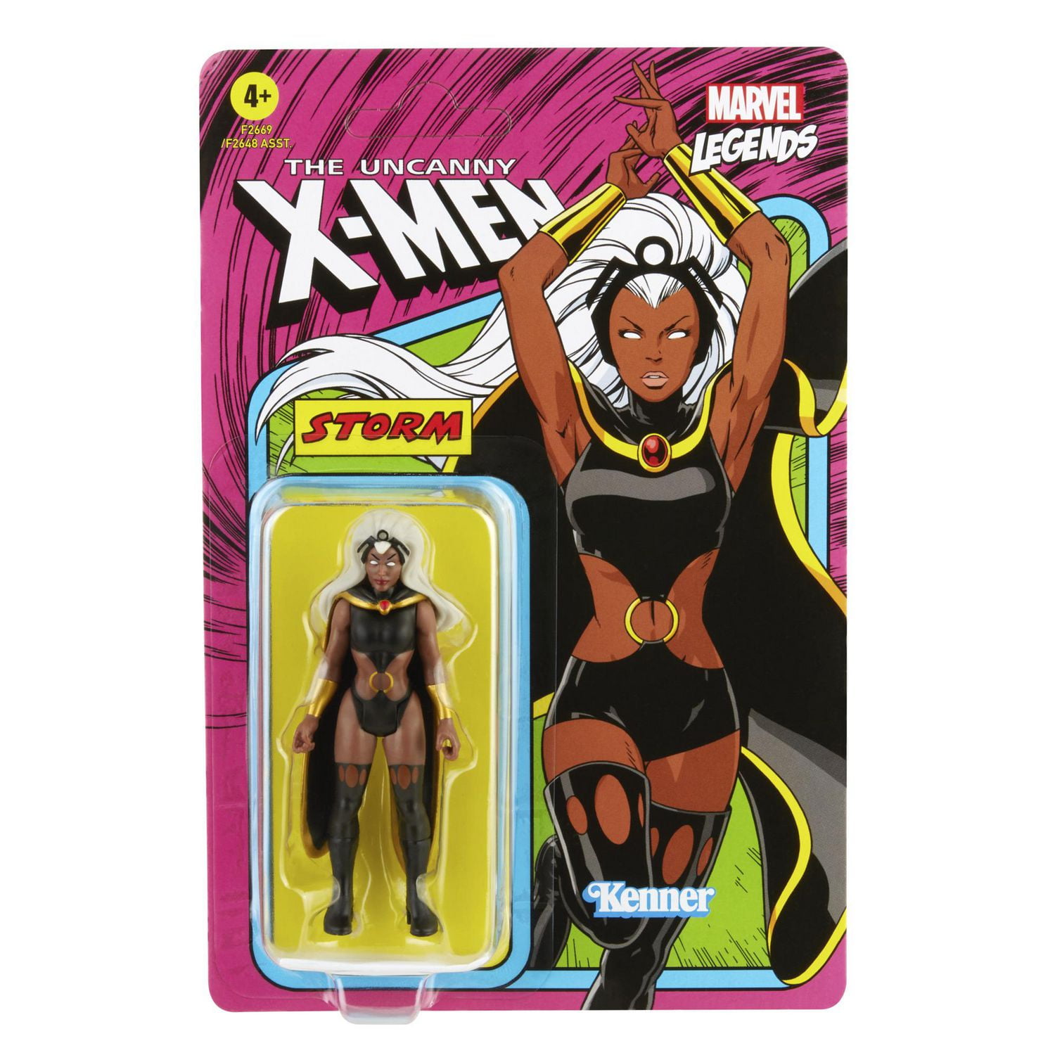 Hasbro Marvel Legends Series 3.75 inch Retro 375 Collection Storm Action Figure Toy Walmart