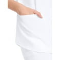 thumbnail image 4 of Scrubstar Core Essential Women's Wrap Scrub Top, 4 of 7