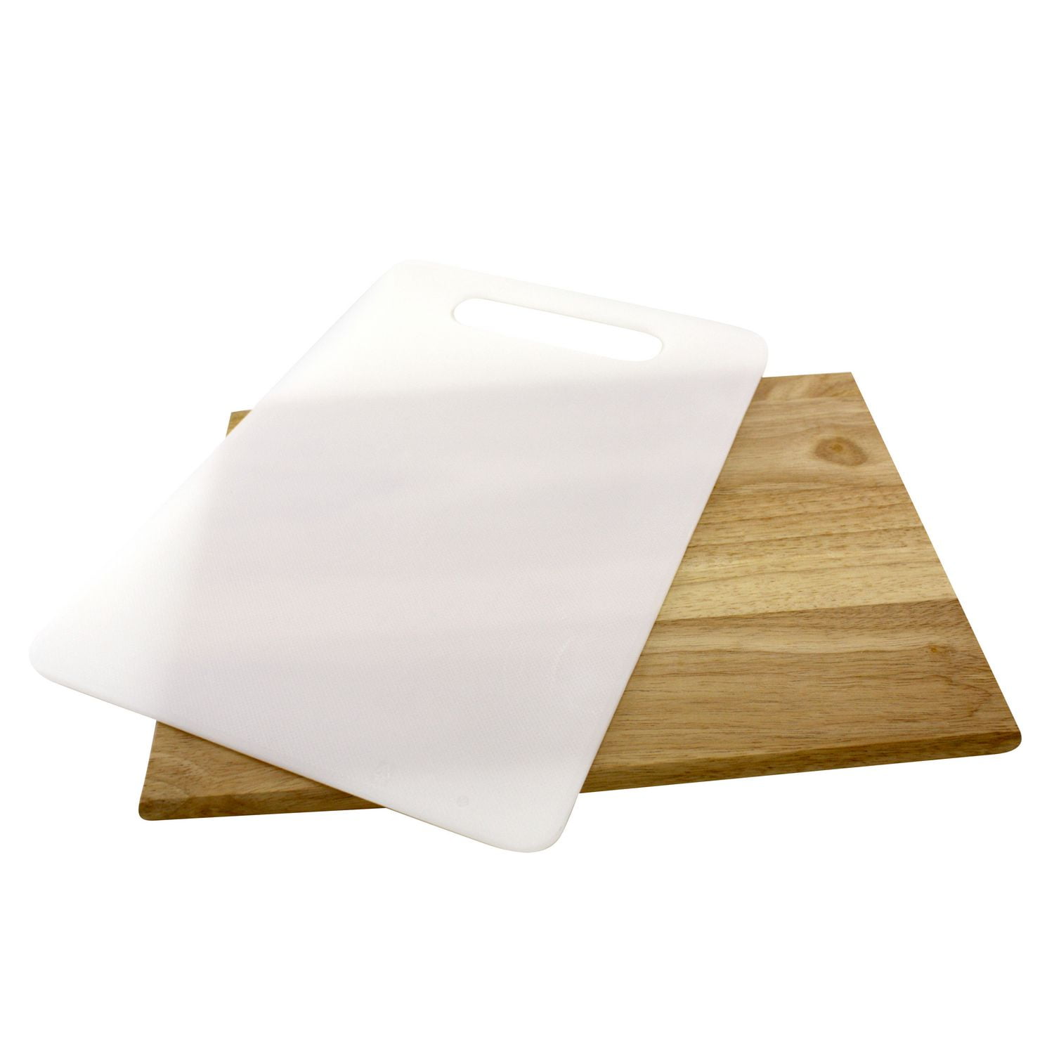 MAINSTAYS 2Pack Pp And Rubber Wood Cutting Board Set Walmart Canada