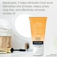 thumbnail image 4 of Neutrogena Acne Face Wash - Salicylic Acid For Acne & Blackheads - Oil Free Cream Facial Cleanser, 4 of 6