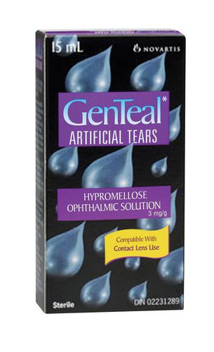 Genteal Artificial Tears 15 ml | Walmart Canada