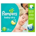 thumbnail image 1 of Pampers Baby Dry - Super Econo Pack, 1 of 5