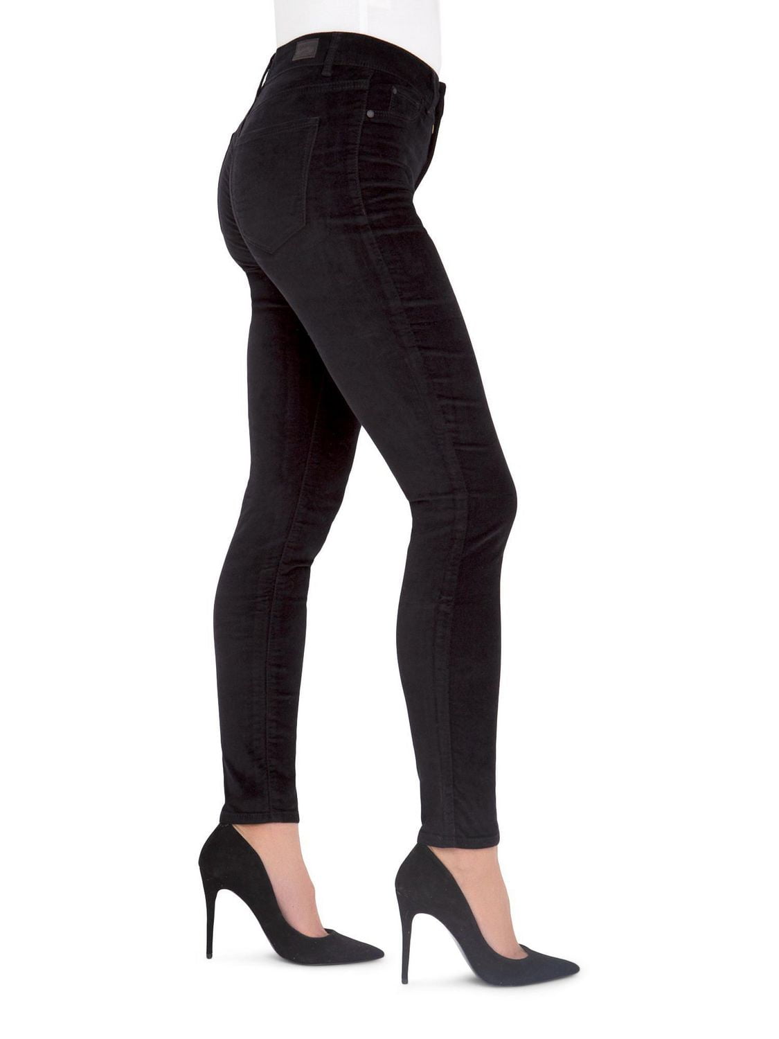 Legging Femme Velours Taille Haute Velvet Jordache