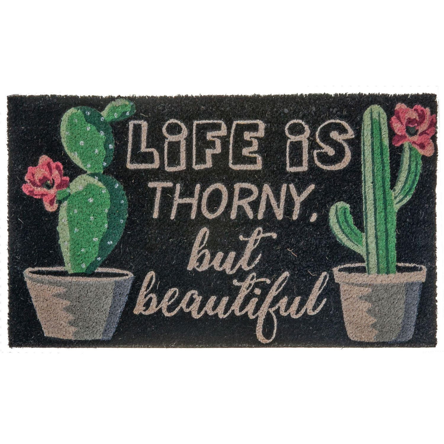 Life Is Thorny Coir Door Mat Walmart Canada