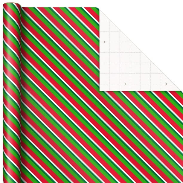 Hallmark Reversible Christmas Wrapping Paper (3 Rolls: 120 sq. ft